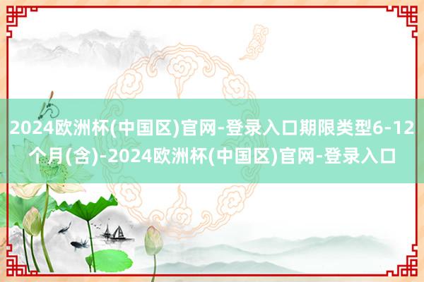 2024欧洲杯(中国区)官网-登录入口期限类型6-12个月(含)-2024欧洲杯(中国区)官网-登录入口