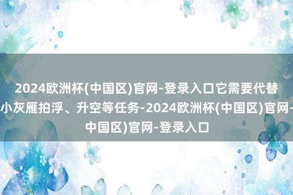 2024欧洲杯(中国区)官网-登录入口它需要代替母职完成小灰雁拍浮、升空等任务-2024欧洲杯(中国区)官网-登录入口